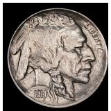 1914-p Buffalo Nickel 5c Grades ms64+
