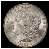 1903-p Morgan Dollar $1 Grades ms65