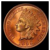 1899 Indian Cent . 1c ms66 rd SEGS