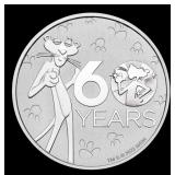 2024 Tuvalu $1 Pink Panther 60th Anniversary Coin