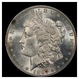 1897-s Morgan Dollar $1 Grades ms62