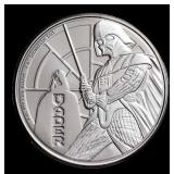 2022 Star Wars Darth Vader 1oz .999 Silver $2 New