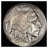 1914-p Buffalo Nickel 5c Grades ms65