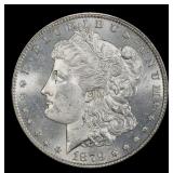 1879-s Morgan Dollar $1 Grades ms63+