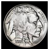 1935-s Buffalo Nickel Near Top Pop 5c ms67 SEGS