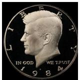 1984-s Proof Kennedy Half Dollar 50c pr70 dcam SEG