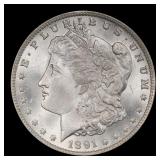 1891-o Morgan Dollar Near Top Pop $1 ms65 SEGS