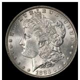 1883-p Morgan Dollar $1 Grades ms63