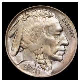 1925-p Buffalo Nickel 5c Grades ms64