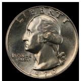 1970-p Washington Quarter Near Top Pop 25c ms67+ S