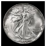 1939-s Walking Liberty Half Dollar Near Top Pop 50