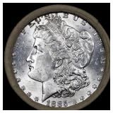 N- SEARS Unc Morgan Dollar $1 Roll With CC End 10