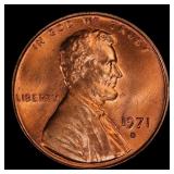 1971-d Lincoln Cent TOP POP! 1c ms67 rd SEGS