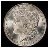 1884-o Morgan Dollar $1 Grades ms66