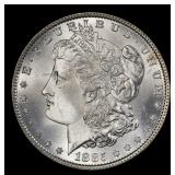 1885-p Morgan Dollar $1 Grades ms66