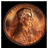 1973-d Lincoln Cent Near Top Pop 1c ms67 rd SEGS