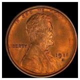 1918-s Lincoln Cent Near Top Pop! 1c ms65 rd SEGS