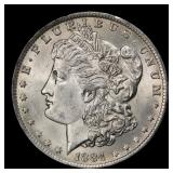 1884-o Morgan Dollar $1 Grades ms62+