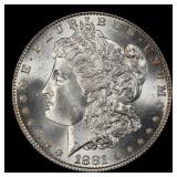 1881-o Morgan Dollar $1 ms65+ SEGS