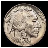1938-d Buffalo Nickel 5c ms67 SEGS