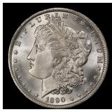 1890-o Morgan Dollar Near Top Pop! $1 ms65+ SEGS