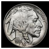 1937-d Buffalo Nickel 5c ms67 SEGS