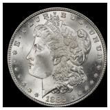 1885-p Morgan Dollar $1 Grades ms66