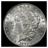 1879-p Morgan Dollar $1 Grades ms62