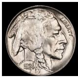 1924-p Buffalo Nickel 5c ms66 SEGS
