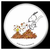 Snoopy & Woodstock Leaf Pile Peanuts Colorized Sty