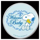 Snoopy & Woodstock "Welcome Baby Boy" Peanuts Colo