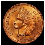 1906 Indian Cent Near Top Pop! 1c ms66 rd SEGS