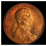 1929-d Lincoln Cent Near Top Pop! 1c ms66 rd SEGS