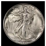 1937-s Walking Liberty Half Dollar Near Top Pop 50