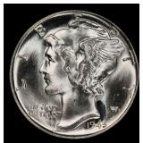 1945-p Mercury Dime 10c ms67 SEGS