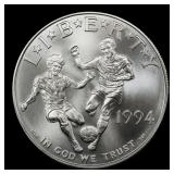 1994-d World Cup Modern Commem Dollar $1 ms70 SEGS