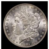 1881-o Morgan Dollar $1 Grades ms62