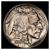 1936-s Buffalo Nickel Near Top Pop 5c ms67 SEGS