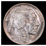 1921-p Buffalo Nickel 5c ms66 SEGS