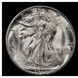 1946-s Walking Liberty Half Dollar TOP POP! 50c ms