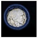 Buffalo Nickel Shotgun Roll in Old Bank Style 