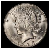 1935-p Peace Dollar Near Top Pop $1 ms66 SEGS
