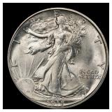 1918-s Walking Liberty Half Dollar 50c ms63 USCG