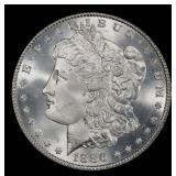 1886-p Morgan Dollar $1 Grades ms66