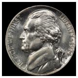 1974-d Jefferson Nickel Near Top Pop 5c ms66+ 5fs