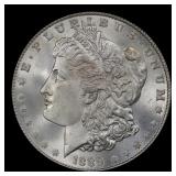 1889-p Morgan Dollar $1 ms66+ SEGS
