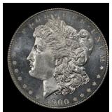 1900-p Morgan Dollar $1 Grades ms64+