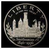 1996-P Smithsonian Institution Proof Modern Commem