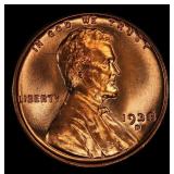 1938-d Lincoln Cent Near Top Pop 1c ms67+ rd SEGS