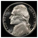 1972-s Proof Jefferson Nickel 5c pr69 dcam SEGS